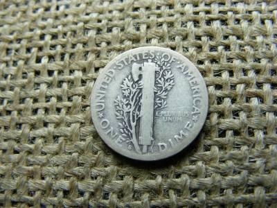 USA Ezüst Dime, 1939, S jelzés