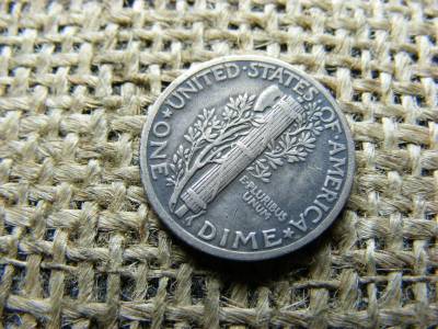 USA Ezüst Dime Érme, 1936