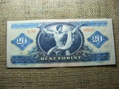 20 forintos bankjegy, 1965