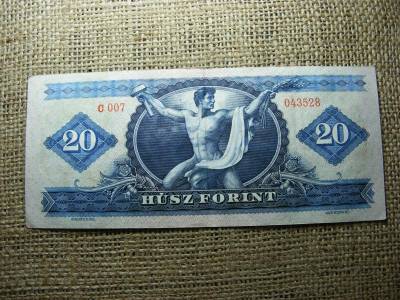 20 forintos bankjegy, 1965