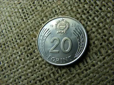 20 forintos érme, 1988