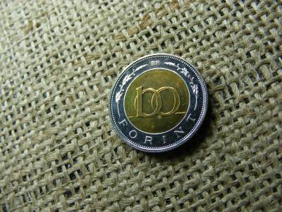 100 forintos érme, 2000, BU