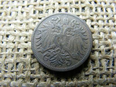 2 Heller, 1898, Korona Érme