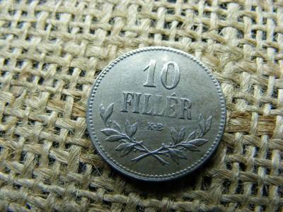 10 fillér, 1918, KB