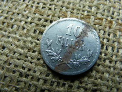 10 fillér, 1920, KB