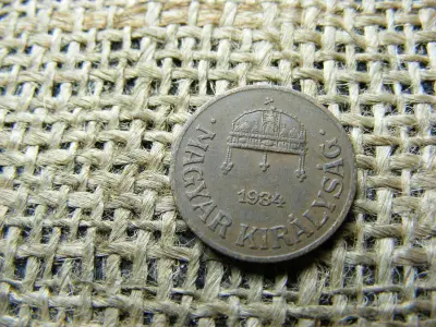 1 fillér, 1934, Magyarország