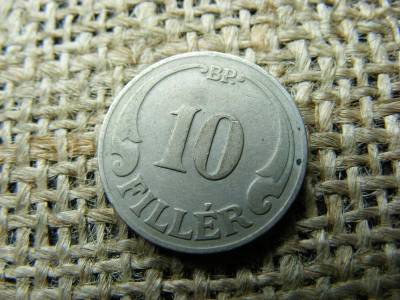 10 fillér, 1926, magyar pénzérme