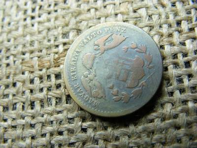 1 krajcár, 1869, KB