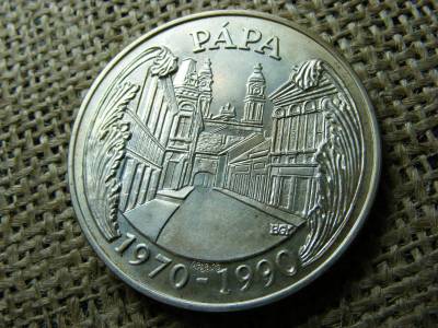1990, MÉE, 20 Éves a Pápai Csoport, Ezüst Emlékérem