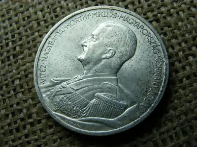 Ezüst 5 pengő, 1939, Horthy, extra
