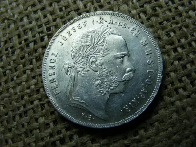 Ezüst 1 forint, 1879 KB, extra