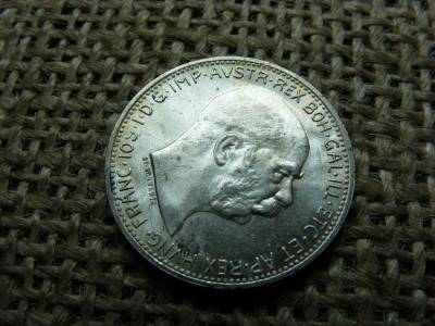 Ezüst 1 korona, 1913, Corona