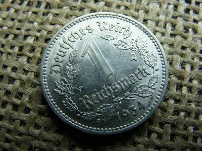 1 márka érme, 1934, Németország