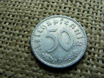 Birodalmi 50 pfennig, 1941 D