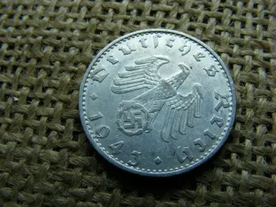 Birodalmi 50 pfennig, 1943 B