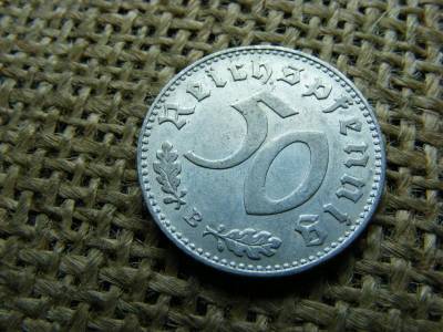 Birodalmi 50 pfennig, 1943 B