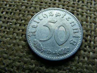 Birodalmi 50 pfennig, 1943 D