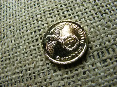 Aranyozott Birodalmi 10 Pfennig, 1938 A