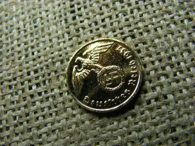 Aranyozott Birodalmi 2 pfennig, 1937 D