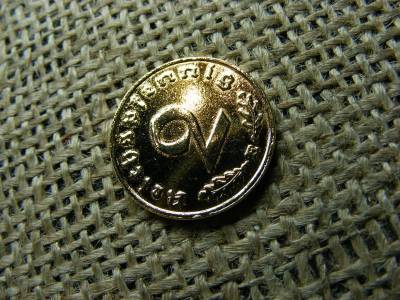 Aranyozott Birodalmi 2 pfennig, 1939 E