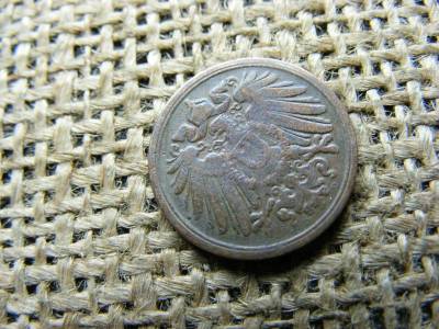 Birodalmi 1 pfennig érme, 1897, D jelzés