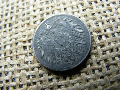 Birodalmi 5 pfennig érme, 1915, J jelzés