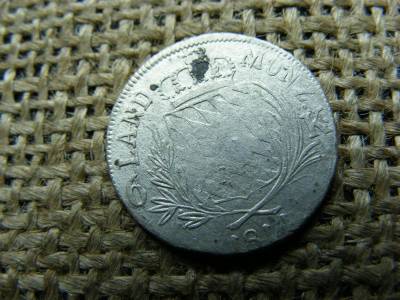 Ezüst 6 krajcár érme, 1811, Bajorország