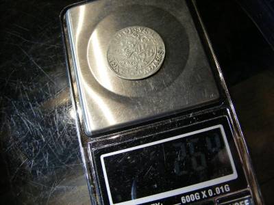 Ezüst Friedrich III. Garas, 1689