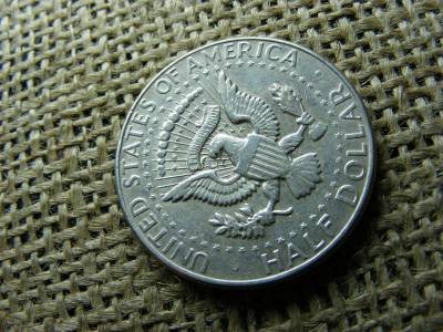 USA 1/2 dollár, 1964, ezüst