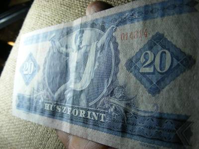 20 forintos bankjegy, 1962