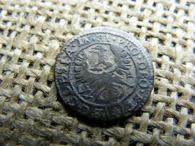 Ezüst 1 Kreuzer, 1681, Breslau, LPH