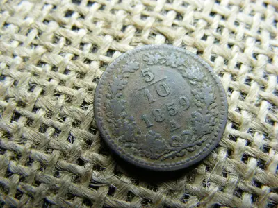 Ferenc József 5/10 krajcár, 1859 A