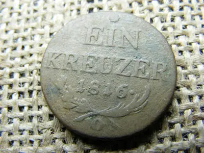 Ferenc I. 1 krajcár, 1816 O