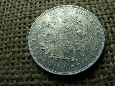 Ferenc József, 1859, ezüst 1 florin, B verőjel