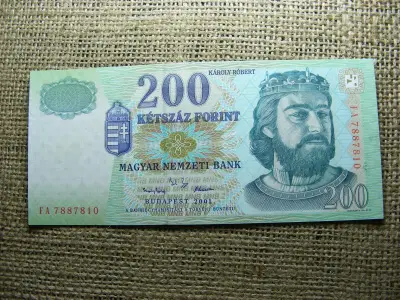 200 forintos bankjegy, 2001, FA, UNC - aUNC