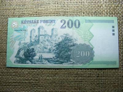 200 forintos bankjegy, 2001, FA, UNC - aUNC