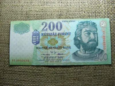 200 forintos bankjegy, 2002, FC, VF+