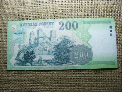 200 forintos bankjegy, 2002, FC, VF+