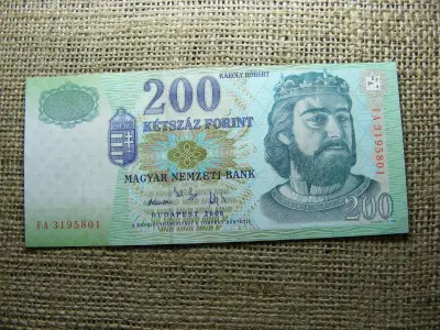 200 forintos bankjegy, 2006, FA, UNC - aUNC