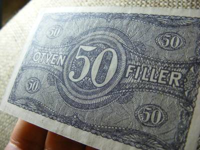 50 fillér bankjegy, 1920, 16-os sorozat