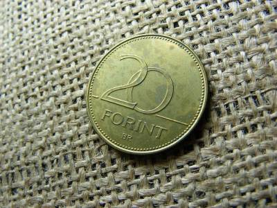 20 forintos érme, 1998, BU