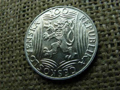 Sztálin, 100 korona, 1949, Csehszlovákia