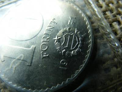 10 Forintos Érme, 1971, Címer, Színhiány