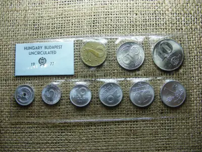 Forgalmi sor, 1977, Fóliás forint és fillér