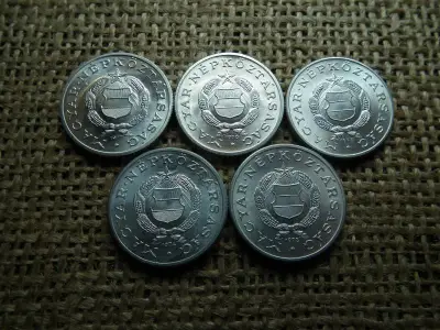 1 forint, 1973-1977, verdefényes sor