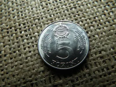 5 forintos érme, 1982