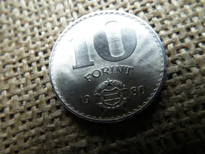 10 forintos érme, 1980