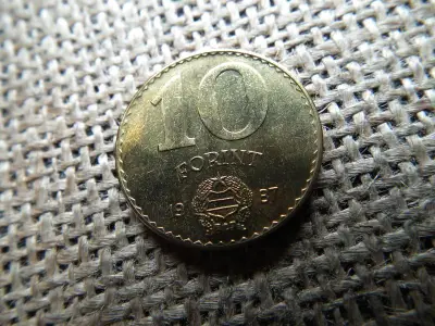 10 forintos érme, 1987
