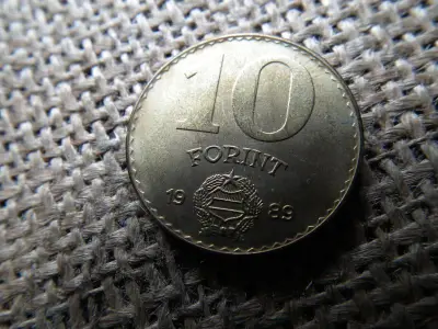 10 forintos érme, 1989