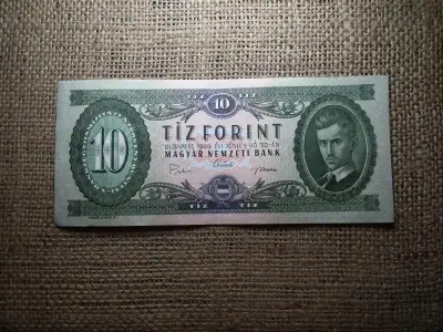 10 forintos bankjegy, 1969